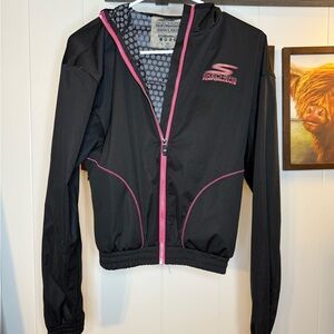 Skechers Black and Pink Women's Jacket
